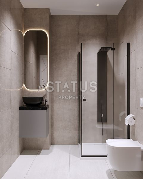 Новый инвестиционный проект вблизи моря в зелёном районе Демирташ. 70-168м2 фото 17