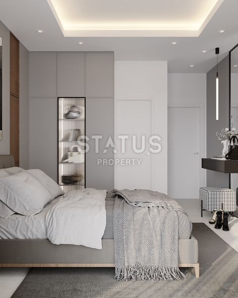 Новый инвестиционный проект вблизи моря в зелёном районе Демирташ. 70-168м2 фото 21