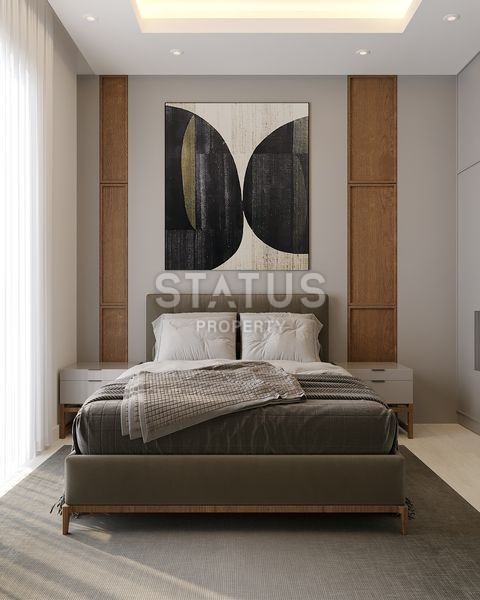 Новый инвестиционный проект вблизи моря в зелёном районе Демирташ. 70-168м2 фото 22