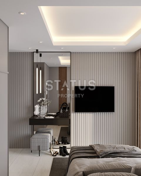 Новый инвестиционный проект вблизи моря в зелёном районе Демирташ. 70-168м2 фото 23