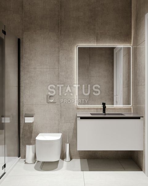 Новый инвестиционный проект вблизи моря в зелёном районе Демирташ. 70-168м2 фото 25