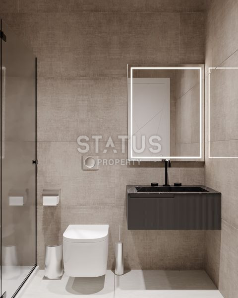 Новый инвестиционный проект вблизи моря в зелёном районе Демирташ. 70-168м2 фото 26