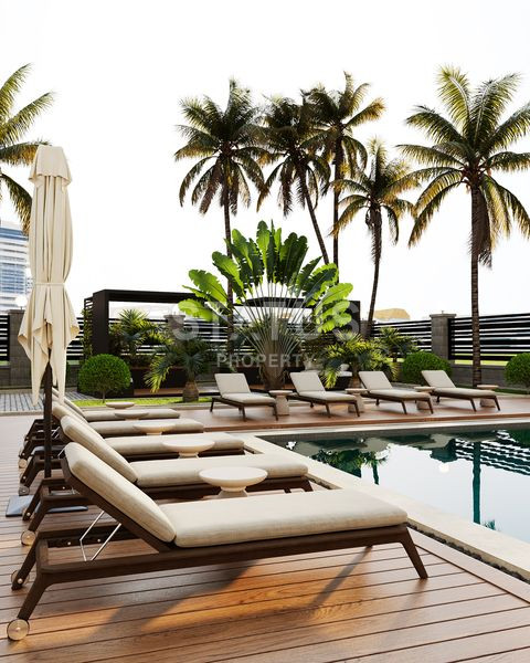 Новый инвестиционный проект вблизи моря в зелёном районе Демирташ. 70-168м2 фото 33