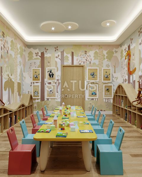 Новый инвестиционный проект вблизи моря в зелёном районе Демирташ. 70-168м2 фото 40