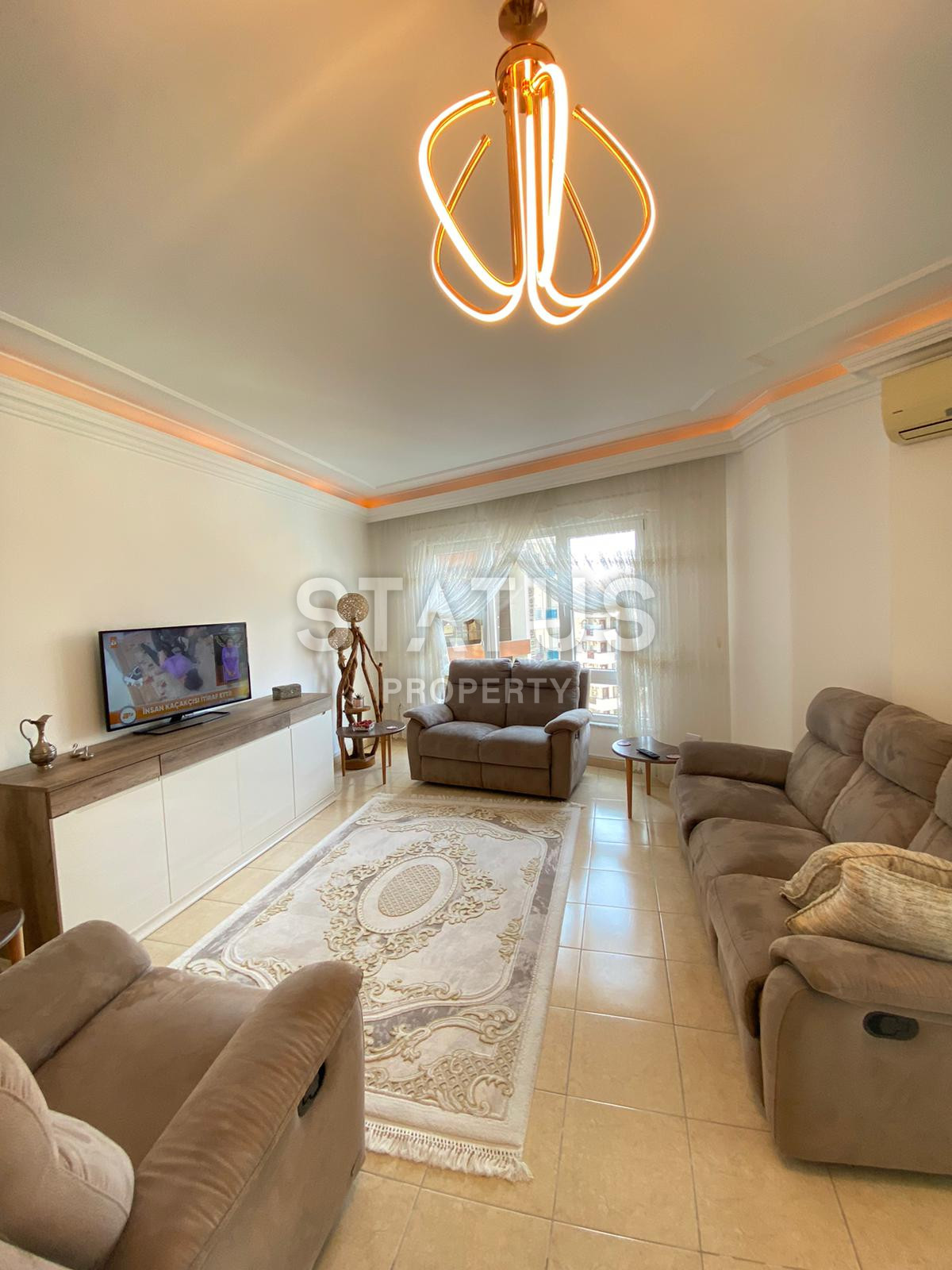 Spacious furnished apartment in a residential complex with infrastructure in Cikcilli. 115m2 фото 19