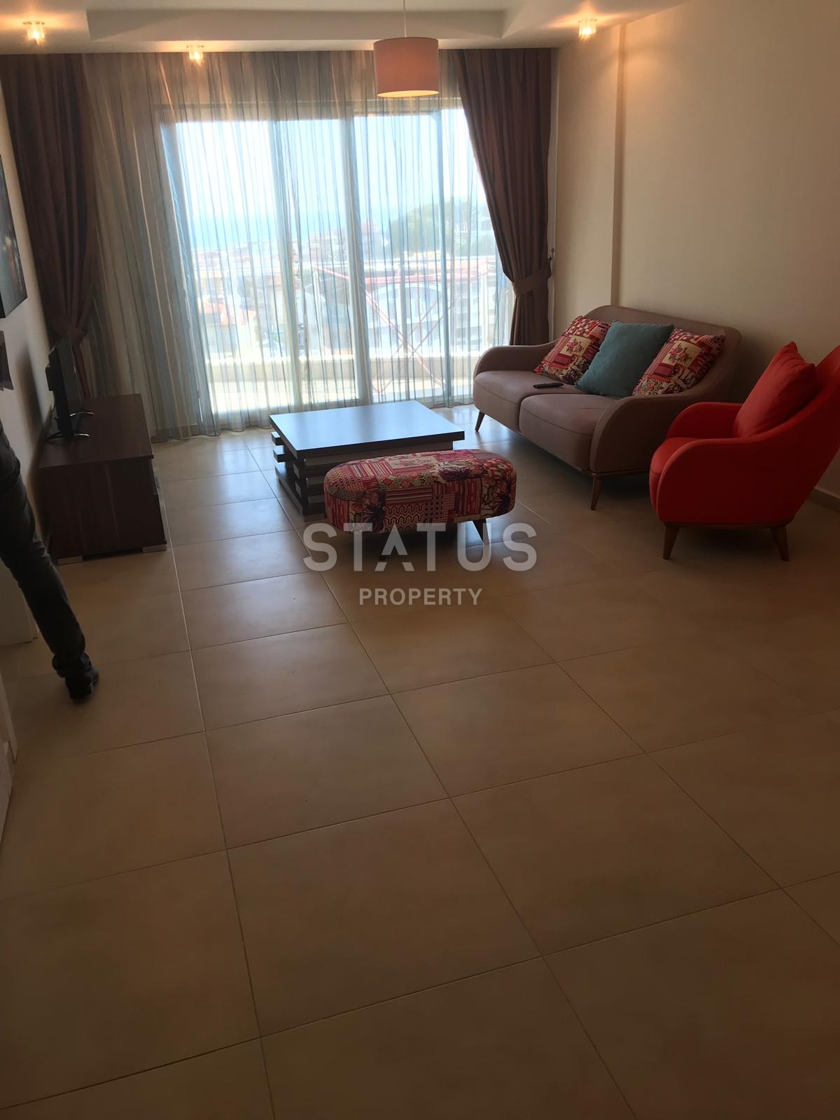 Меблированные апартаменты 1+1 в Джикджилли, Алания фото 4