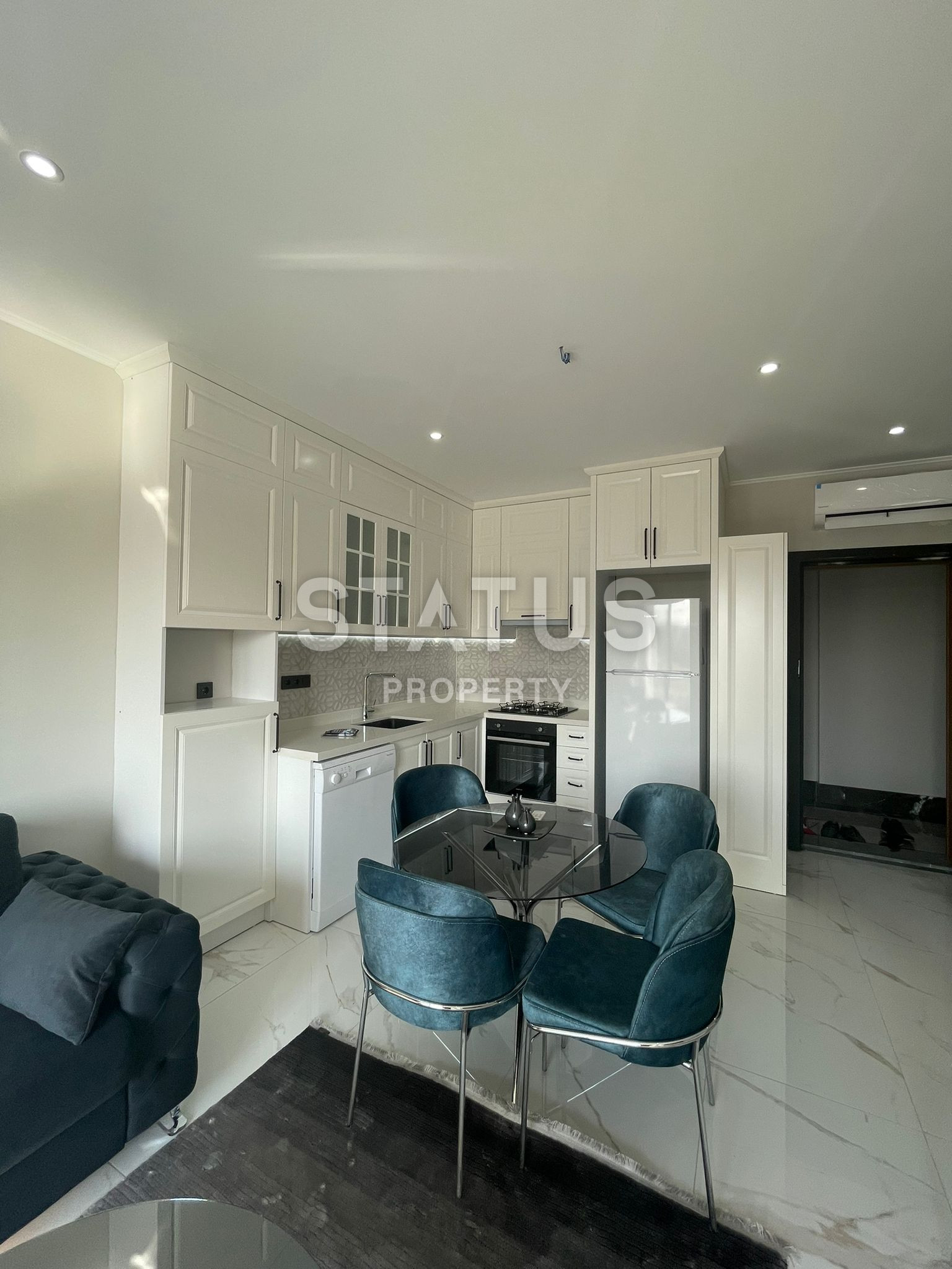 New furnished 1+1 apartment in Oba, 60m2 фото 9