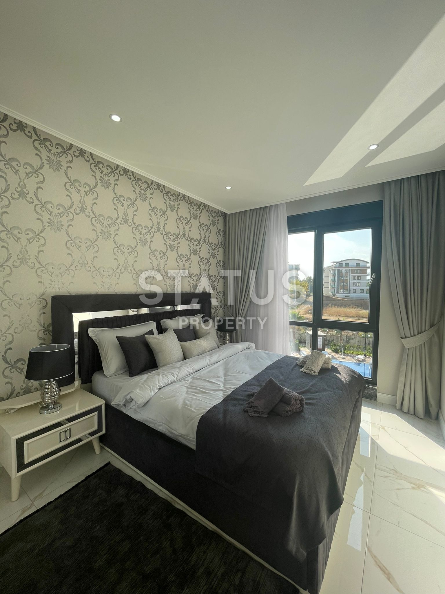 New furnished 1+1 apartment in Oba, 60m2 фото 15