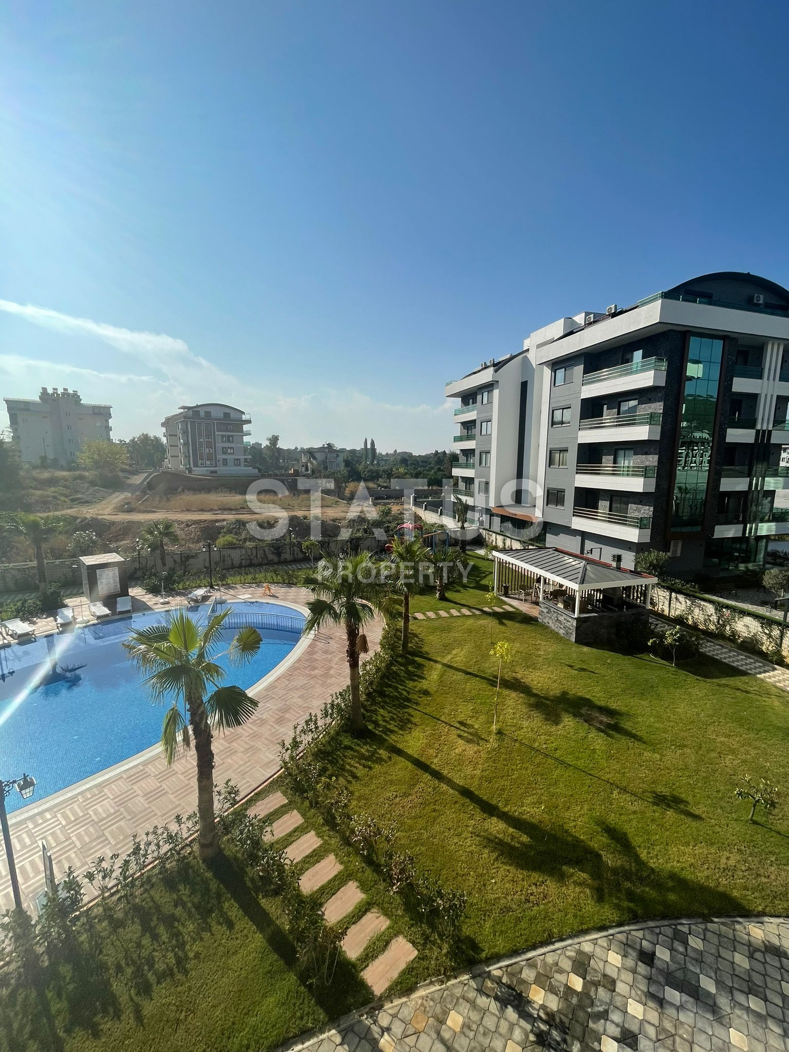 New furnished 1+1 apartment in Oba, 60m2 фото 32