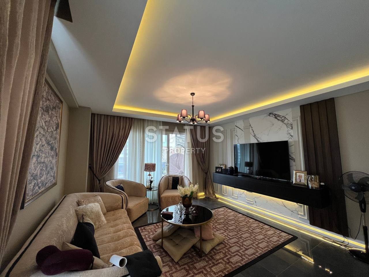 Красивая меблированные квартиры 2+1 в комплексе с инфраструктурой в Махмутларе, 120 м2. фото 23