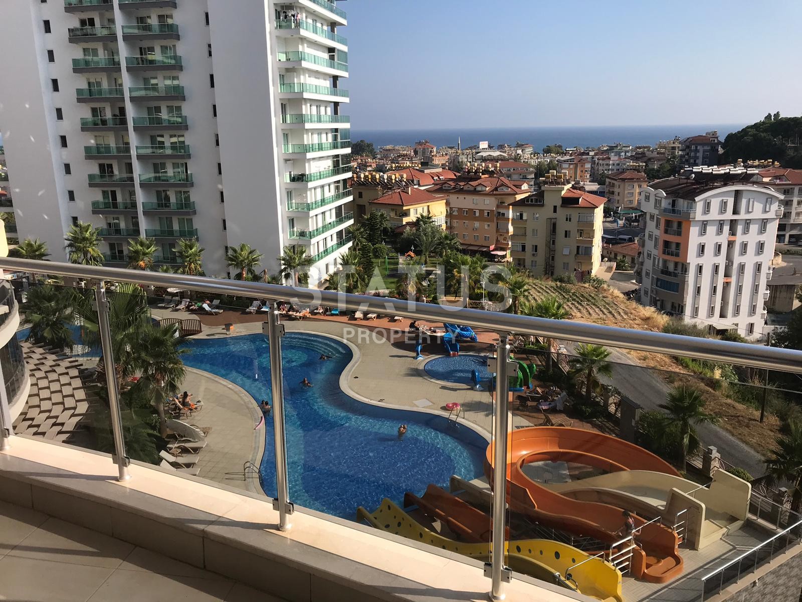 Меблированные апартаменты 1+1 в Джикджилли, Алания фото 7