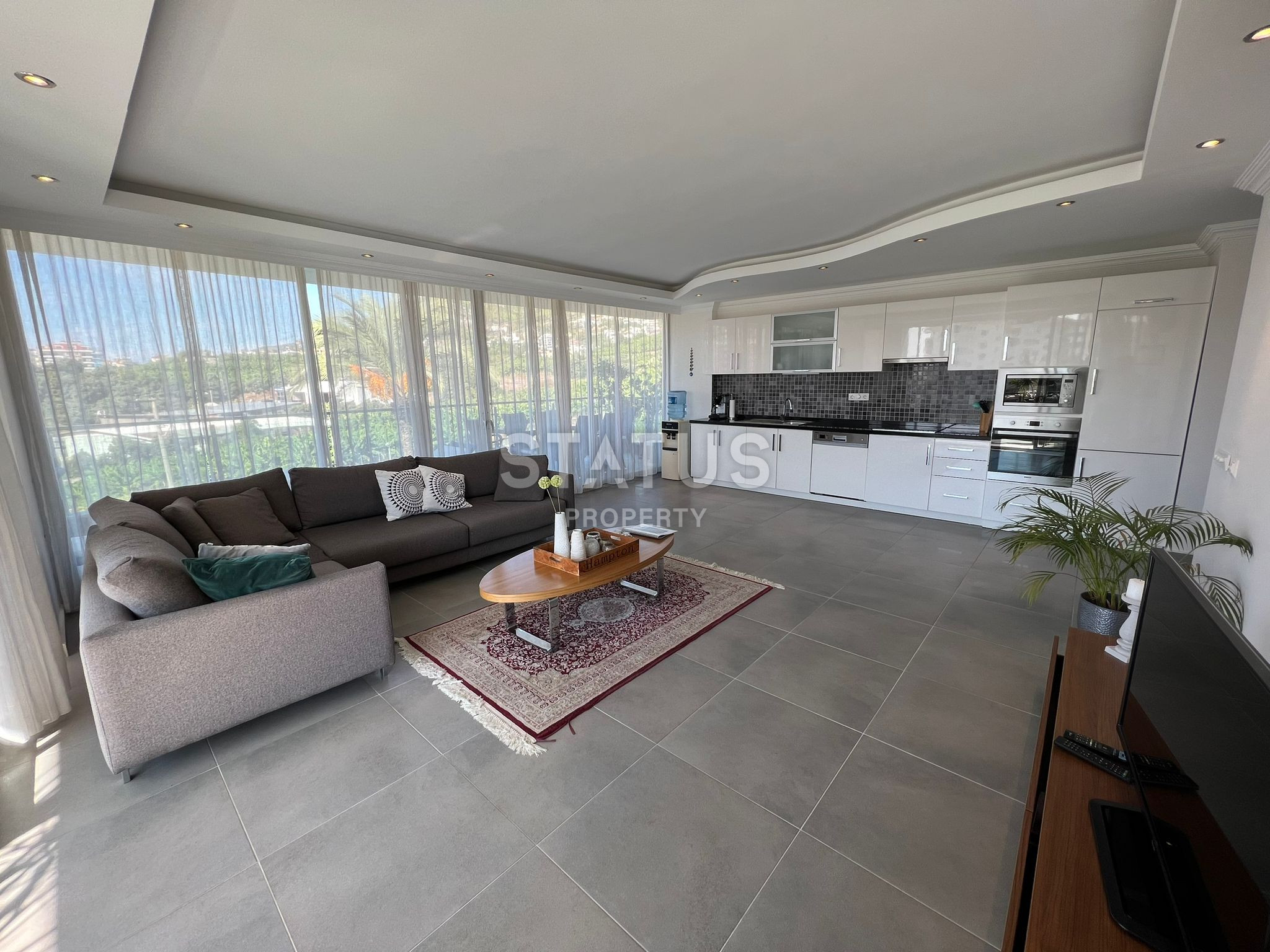 Апартаменты класса люкс в ЖК с отельной инфраструктурой в Джикджилли. 120м2 фото 3