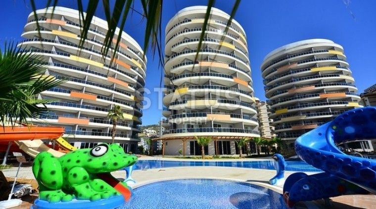 Меблированные апартаменты 1+1 в Джикджилли, Алания фото 1