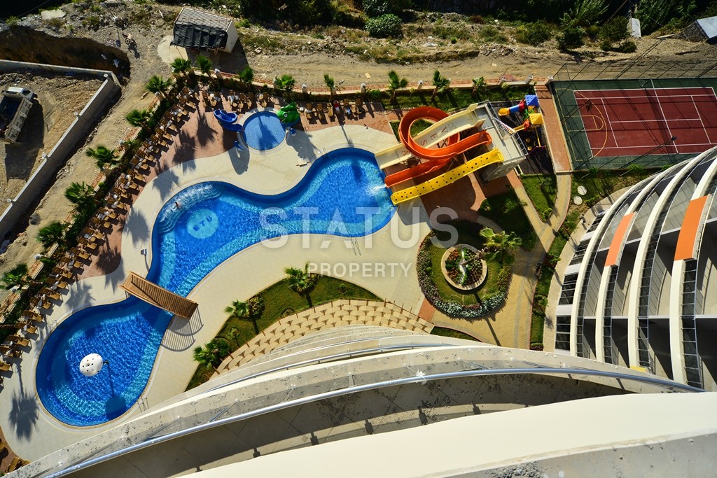 Меблированные апартаменты 1+1 в Джикджилли, Алания фото 8