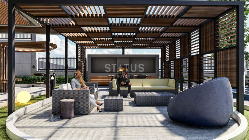 Инвестиционный проект от знаменитого застройщика в районе Демирташ. 56-140м2 фото 6