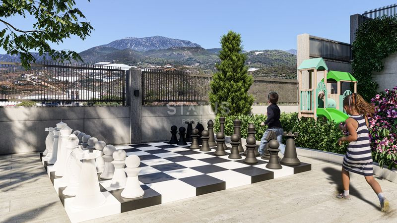 Инвестиционный проект от знаменитого застройщика в районе Демирташ. 56-140м2 фото 7