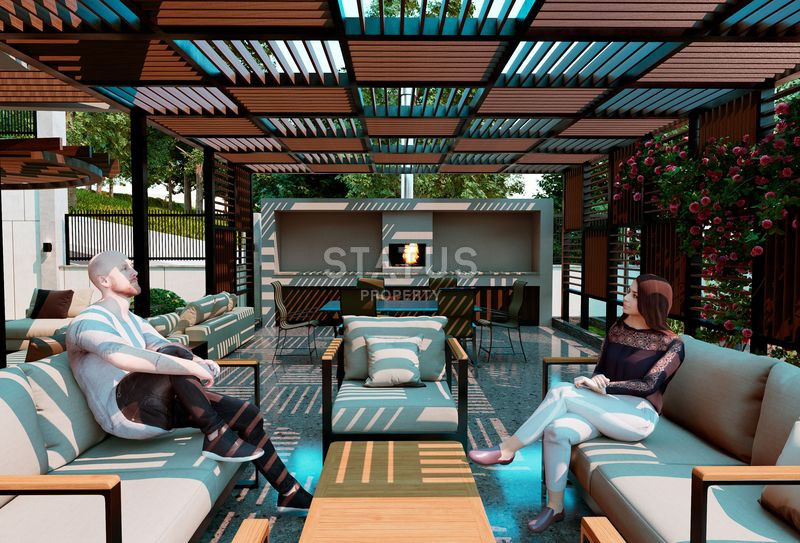 Инвестиционный проект от знаменитого застройщика в районе Демирташ. 56-140м2 фото 8