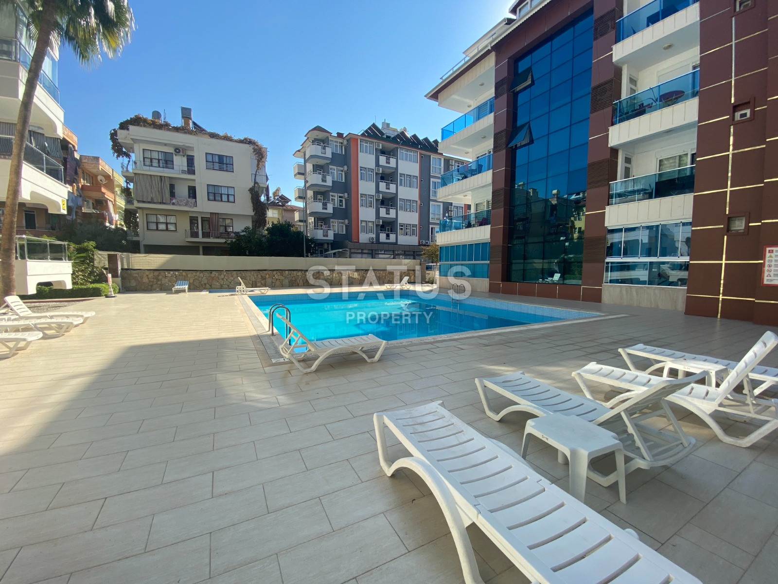 Апартаменты 1+1 вблизи пляжа Клеопатра, 60 м2 фото 1