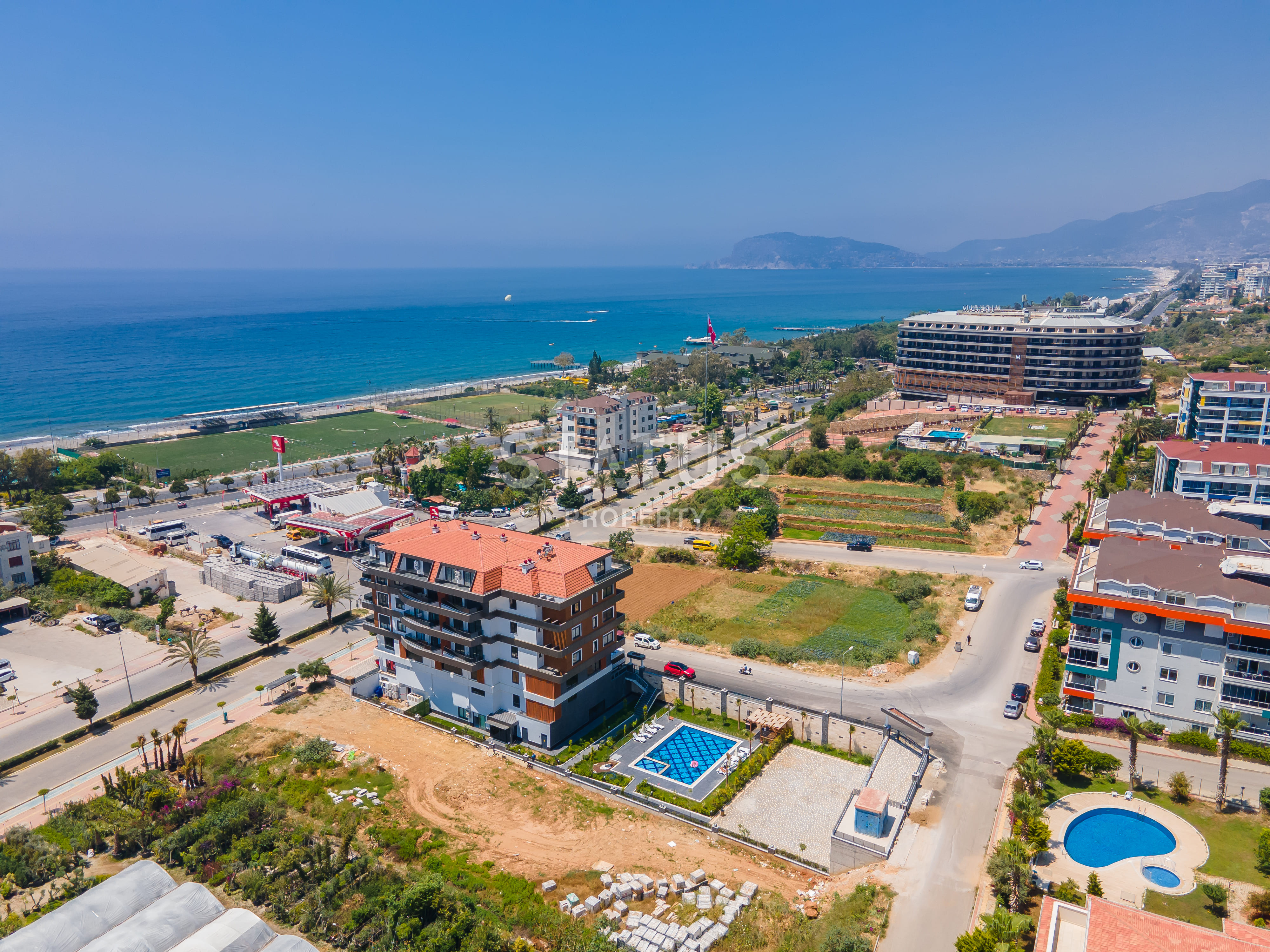 Новая, трёхкомнатная квартира в 100м от моря в Кестеле. 73м2 фото 28