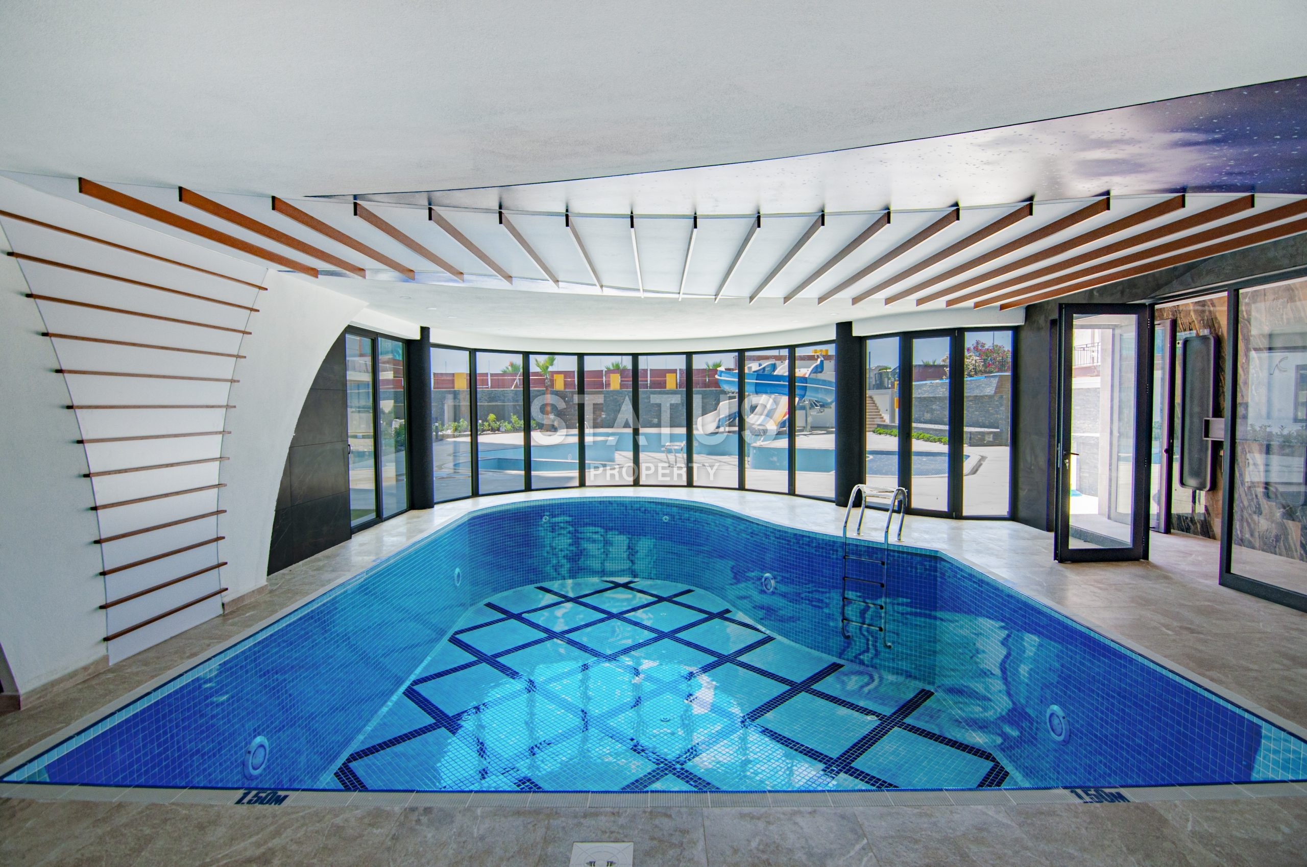 2+1 квартира в ЖК с отельной инфраструктурой от ведущего застройщика в Махмутларе. 110м2 фото 15