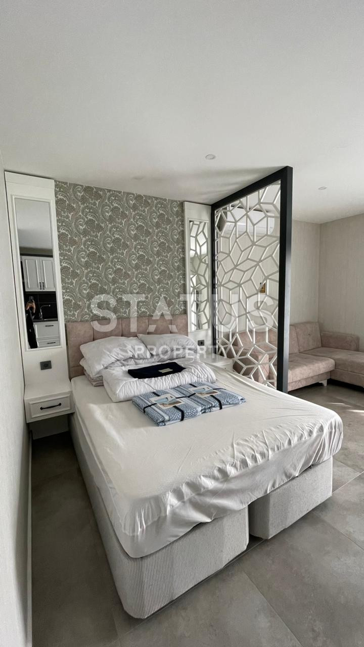 Furnished studio apartment in the residential area of Kargicak. 45m2 фото 3