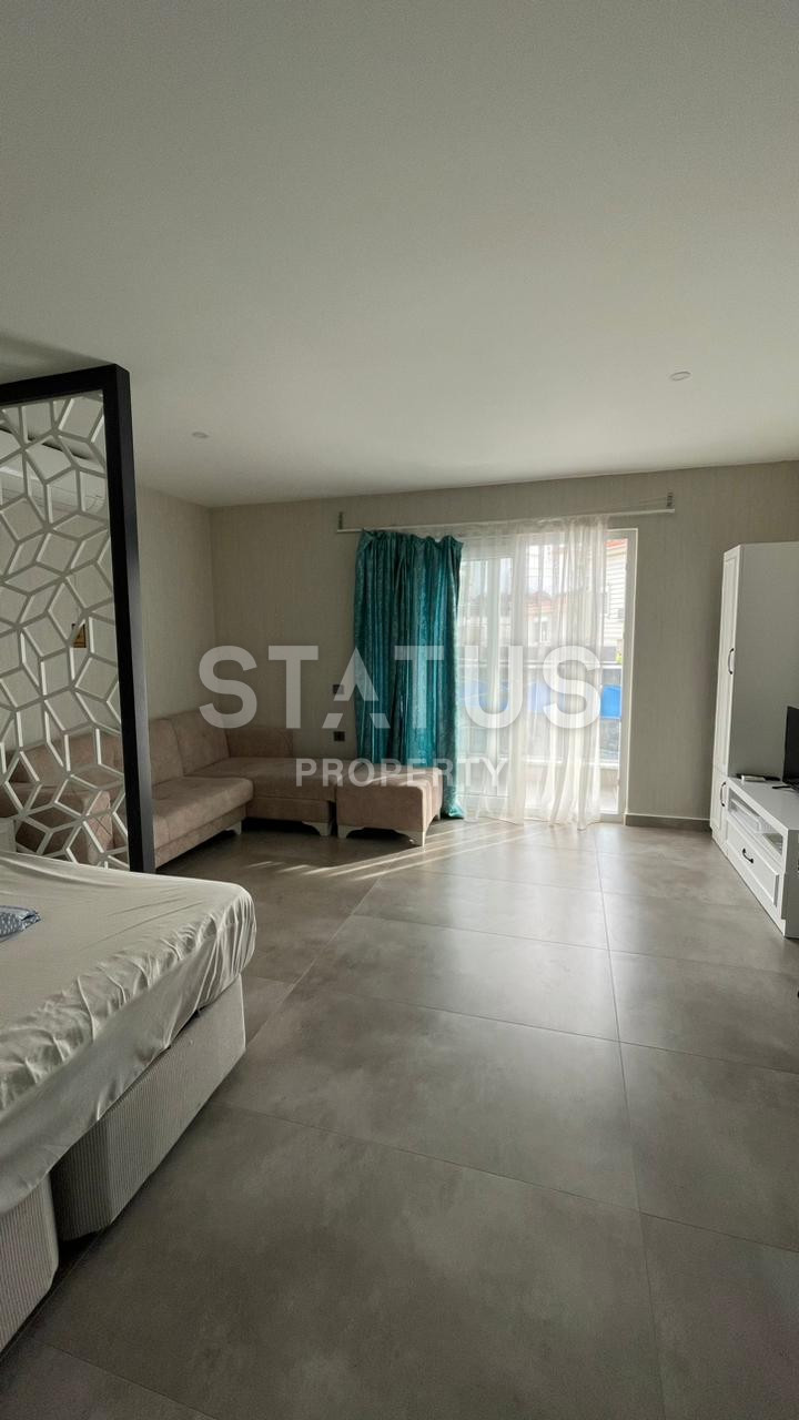 Furnished studio apartment in the residential area of Kargicak. 45m2 фото 4