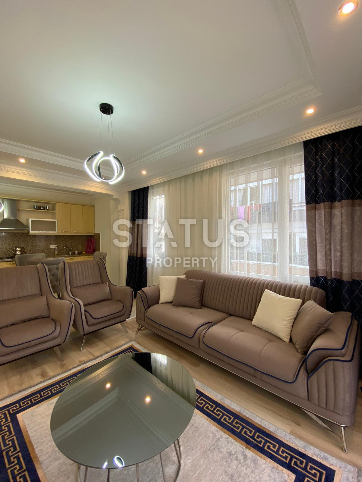 Трехкомнатные апартаменты в 350м от моря в районе Оба, 88м2 фото 4