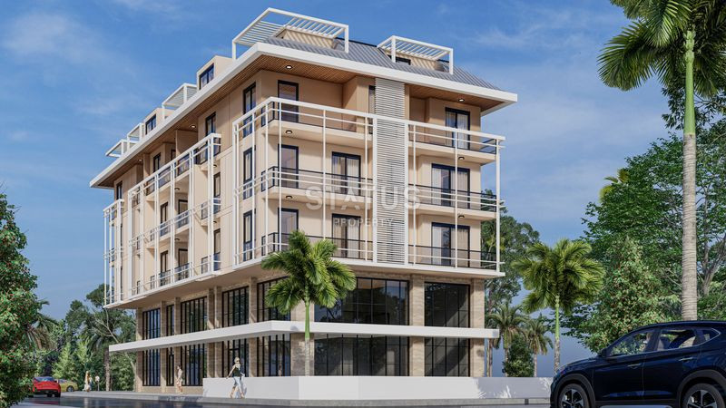 Новый жилой комплекс на этапе котлована в центре Аланьи 650м от пляжа Клеопатра. 65-130м2 фото 3