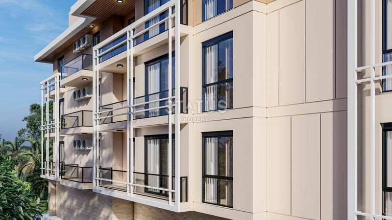 Новый жилой комплекс на этапе котлована в центре Аланьи 650м от пляжа Клеопатра. 65-130м2 фото 7