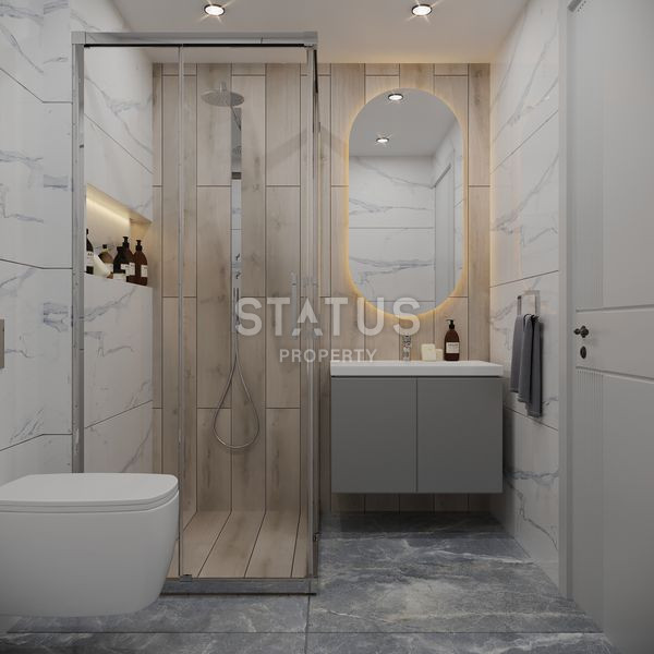 Новый жилой комплекс на этапе котлована в центре Аланьи 650м от пляжа Клеопатра. 65-130м2 фото 11