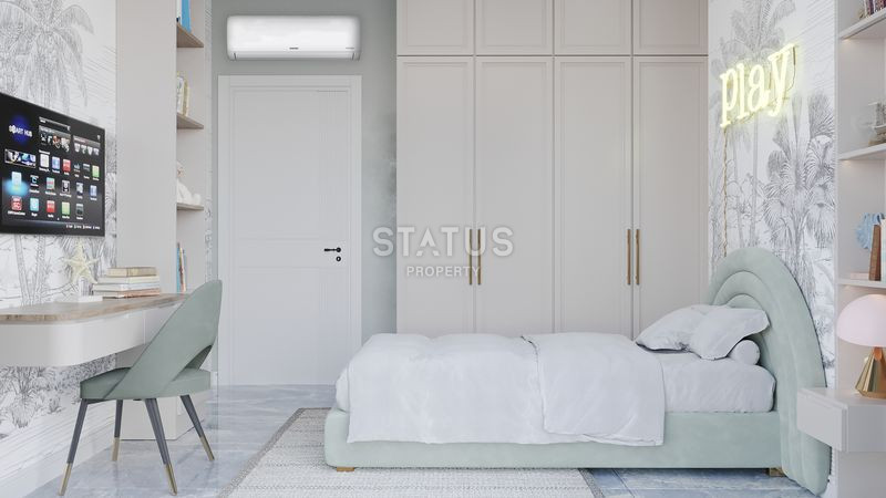 Новый жилой комплекс на этапе котлована в центре Аланьи 650м от пляжа Клеопатра. 65-130м2 фото 14