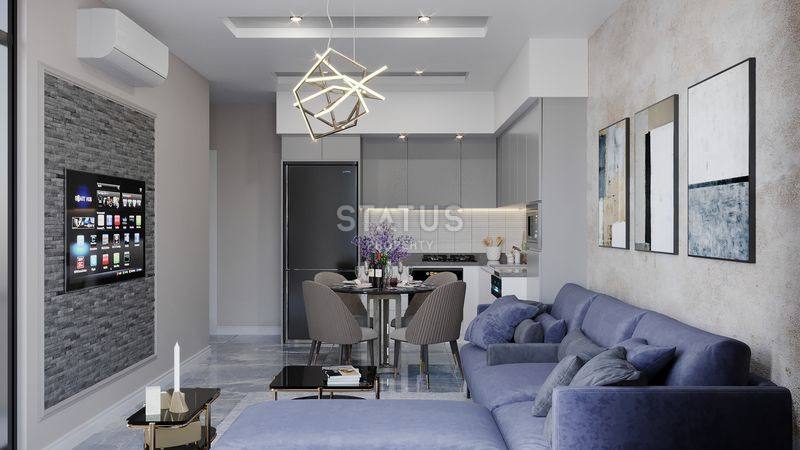 Новый жилой комплекс на этапе котлована в центре Аланьи 650м от пляжа Клеопатра. 65-130м2 фото 19