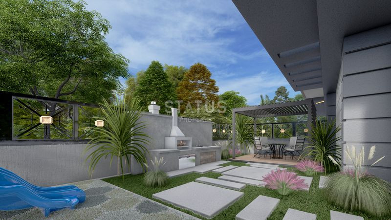 A modern project in Gazipasa with a good location. 58-120m2 фото 4