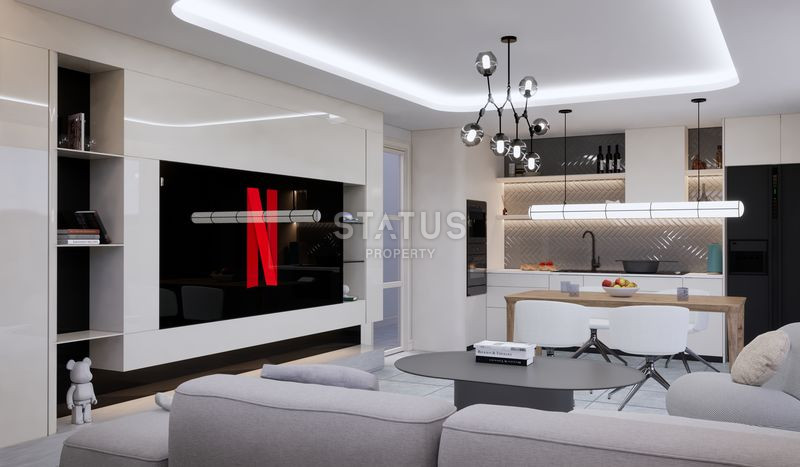 A modern project in Gazipasa with a good location. 58-120m2 фото 15