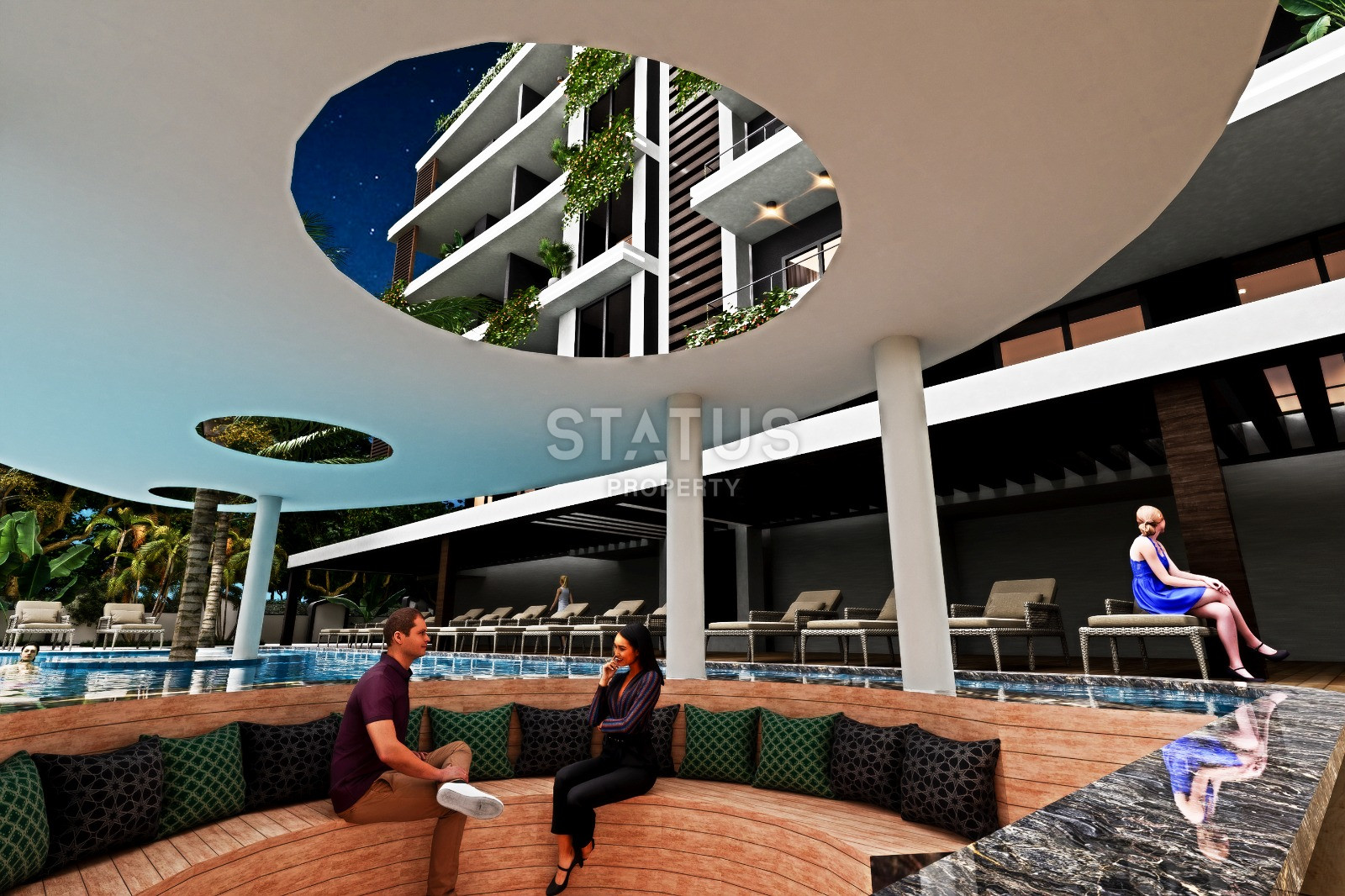 Новый инвестиционный проект с выгодными ценами в Газипаше. 50-100м2. фото 8