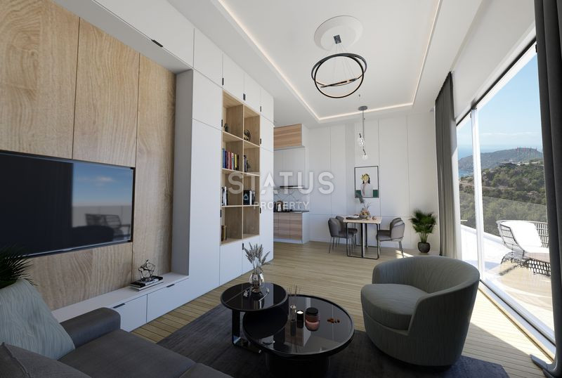 Резиденция премиум уровня с шикарными видами в районе Бююкхасбахче. 64м2 -204м2 фото 3