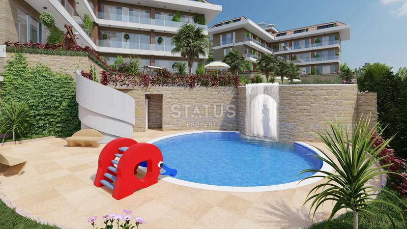 Резиденция премиум уровня с шикарными видами в районе Бююкхасбахче. 64м2 -204м2 фото 15