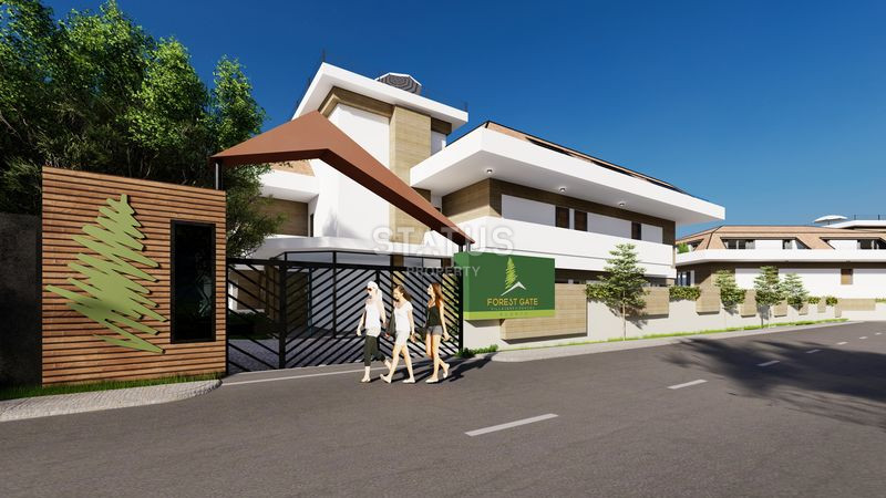 Резиденция премиум уровня с шикарными видами в районе Бююкхасбахче. 64м2 -204м2 фото 24