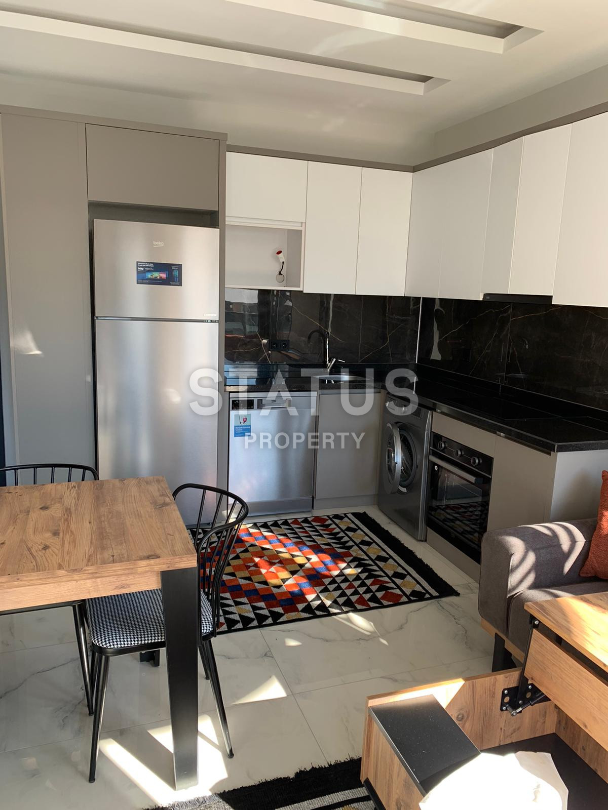 One-bedroom furnished apartment in Oba, 45m2 фото 6