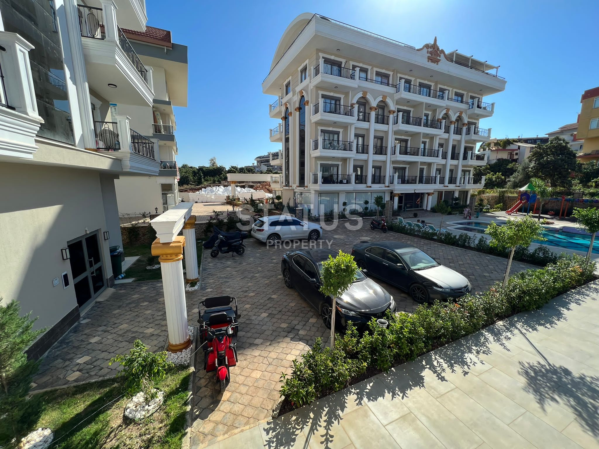 Furnished one-bedroom apartment with a separate kitchen in a residential complex with full infrastructure in OBA. 110m2 фото 6