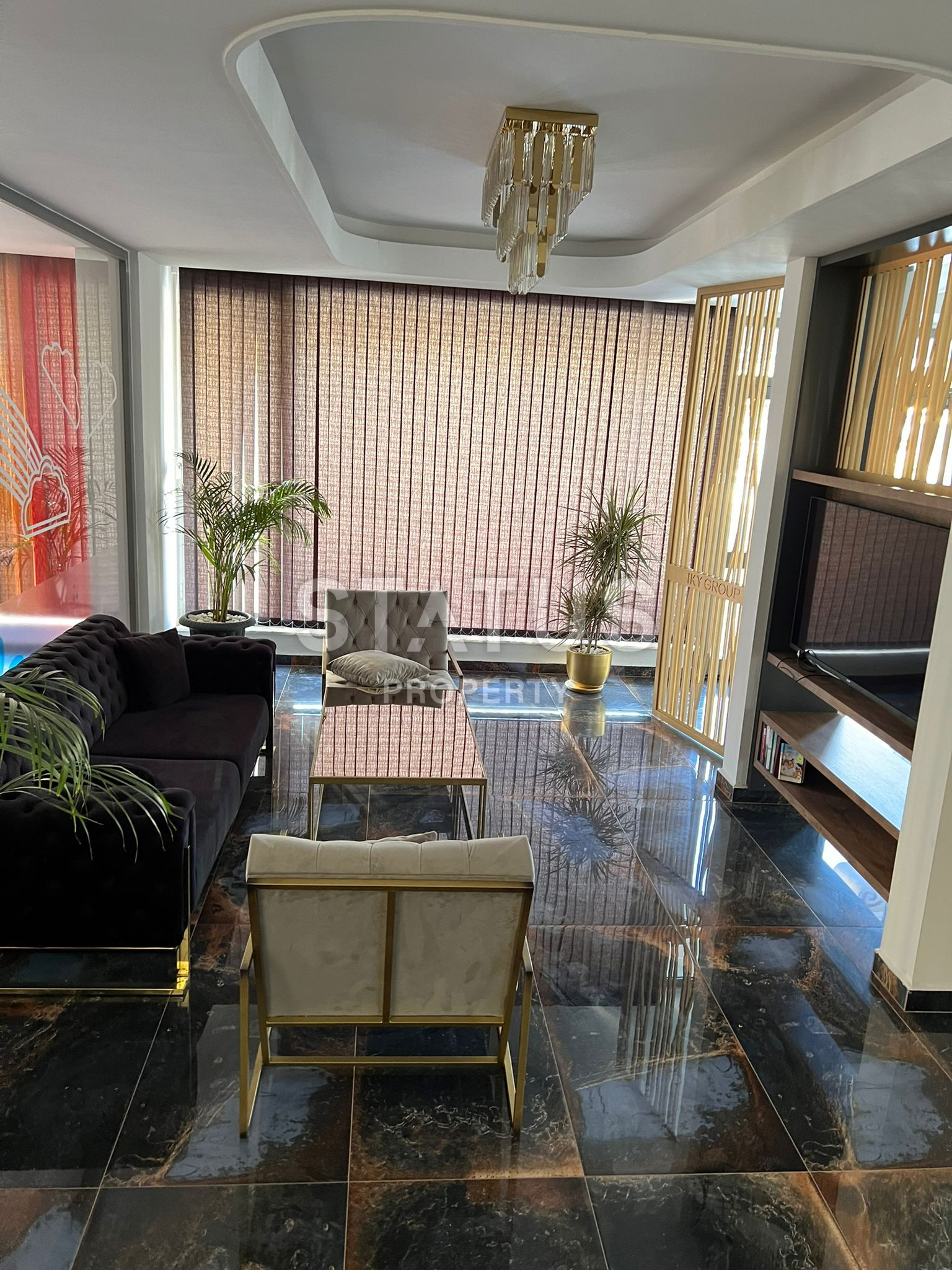 Furnished one-bedroom apartment with a separate kitchen in a residential complex with full infrastructure in OBA. 110m2 фото 9