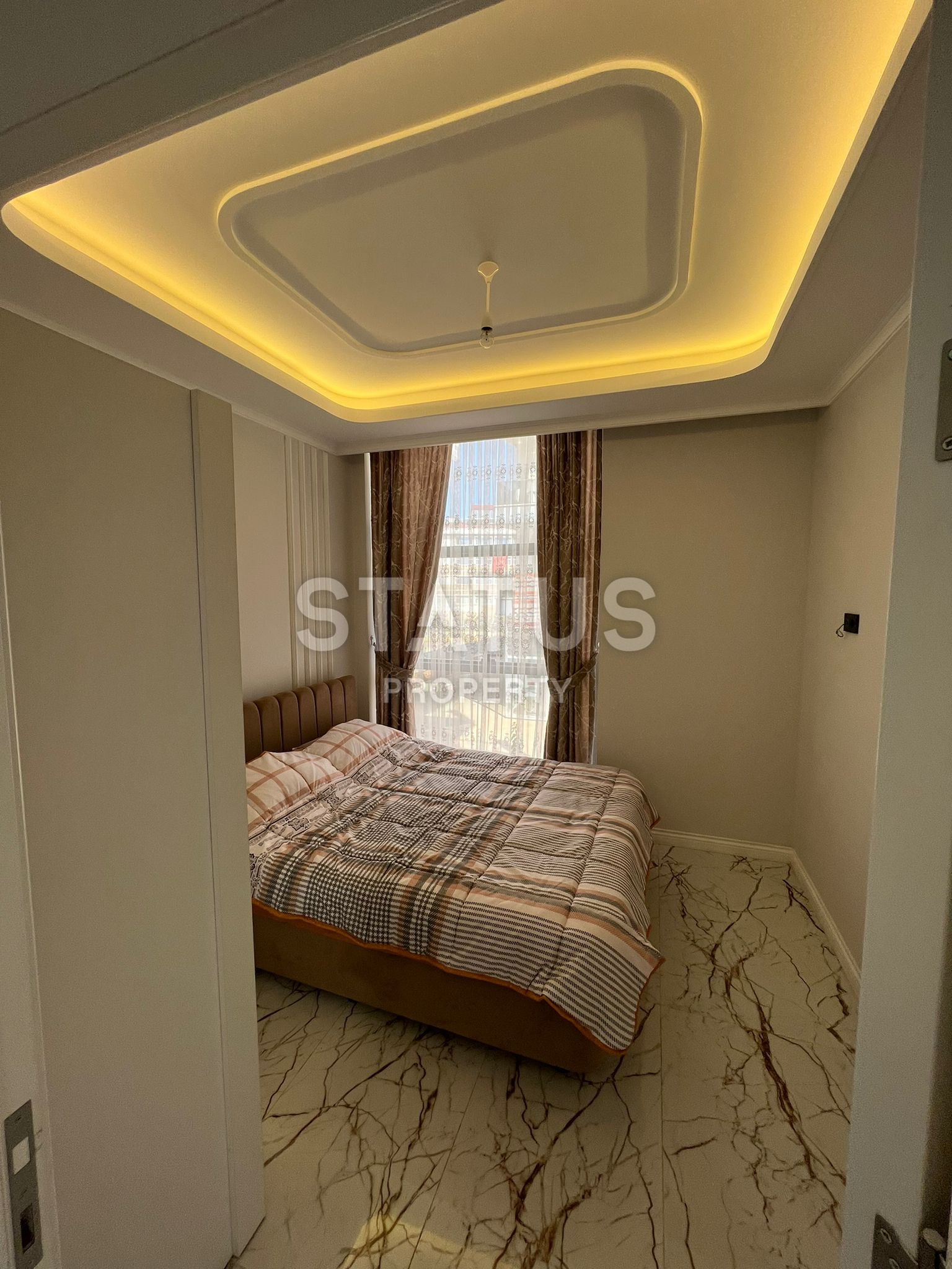 Furnished one-bedroom apartment with a separate kitchen in a residential complex with full infrastructure in OBA. 110m2 фото 18