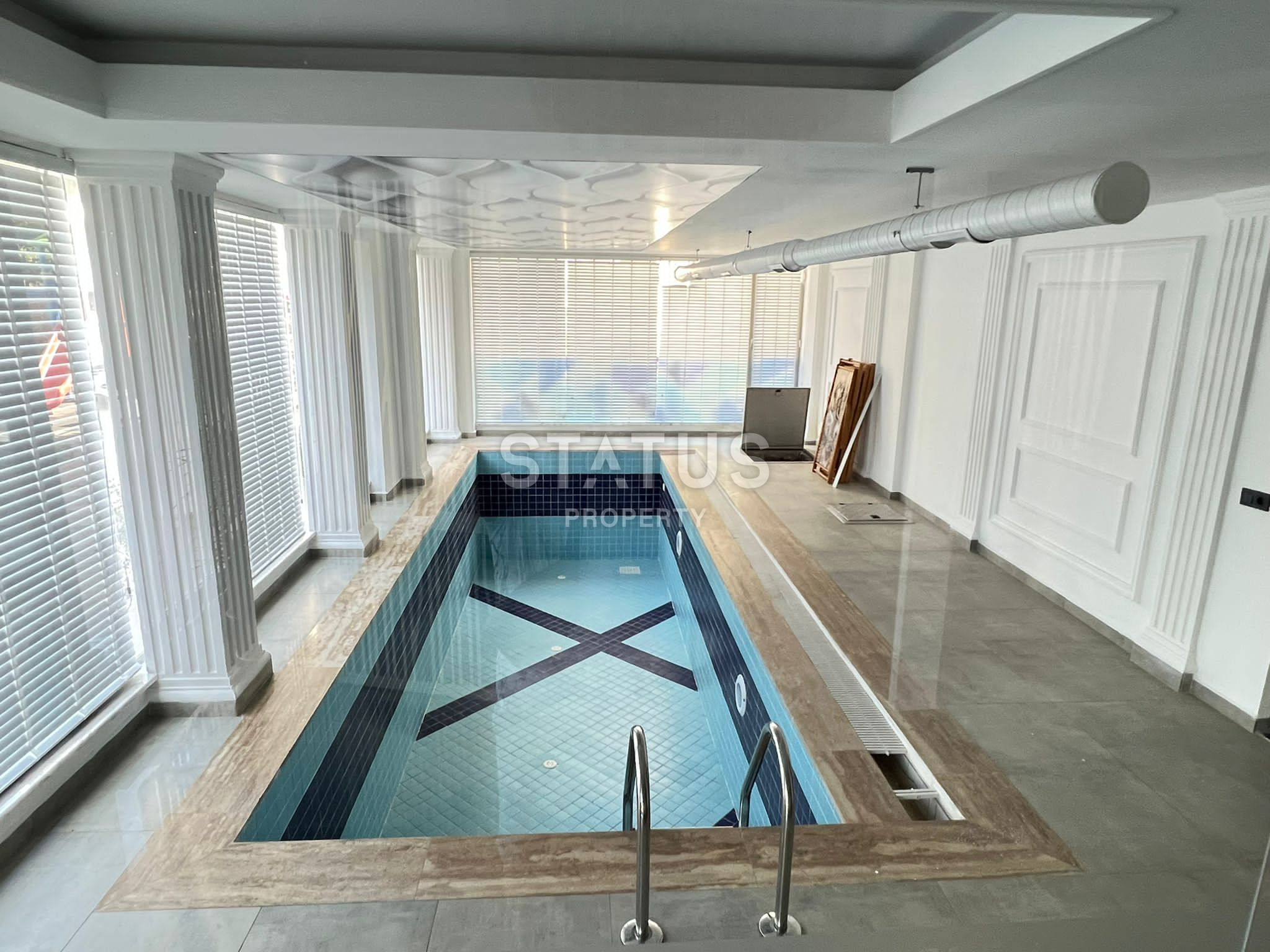 Furnished one-bedroom apartment with a separate kitchen in a residential complex with full infrastructure in OBA. 110m2 фото 24