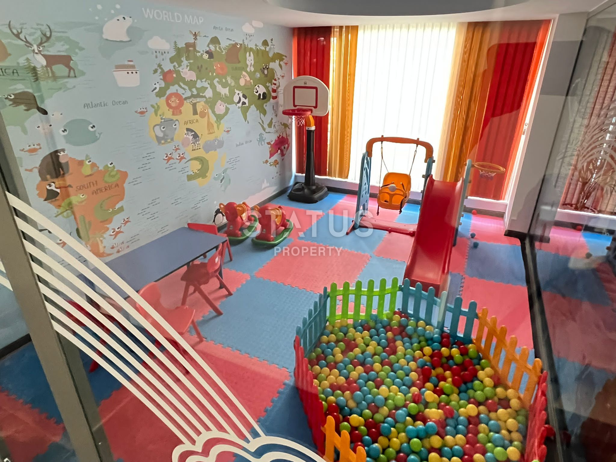 Furnished one-bedroom apartment with a separate kitchen in a residential complex with full infrastructure in OBA. 110m2 фото 25