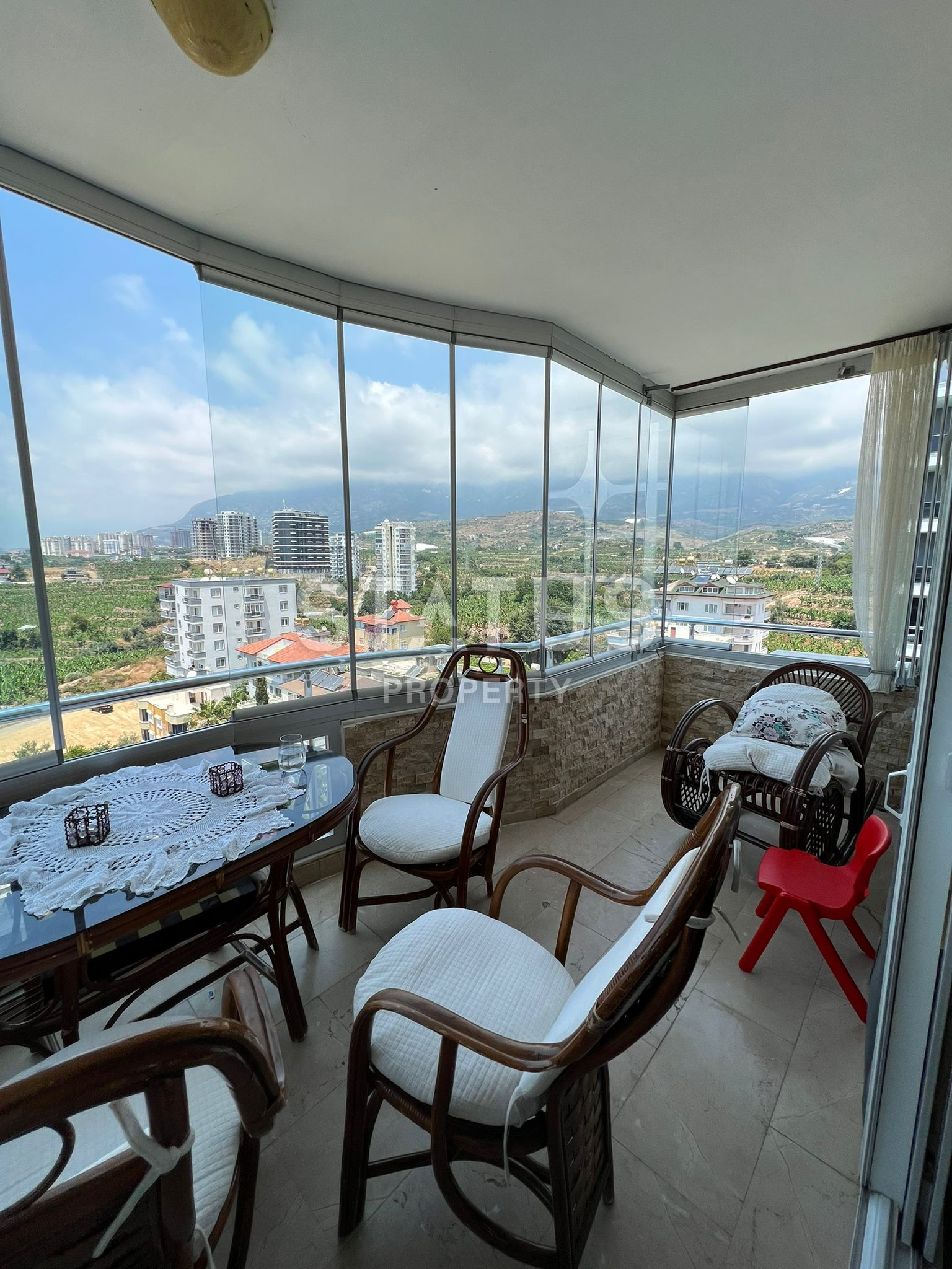 Трехкомнатные просторные апартаменты в Махмутларе, 110м2 фото 4