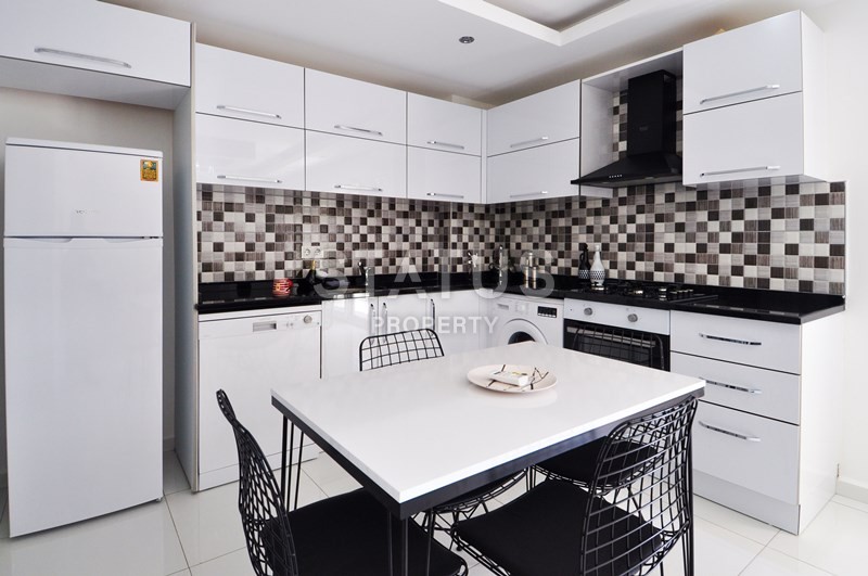 Меблированные апартаменты 1+1 в комплексе с бассейном, Кестель, 65 м2 фото 4