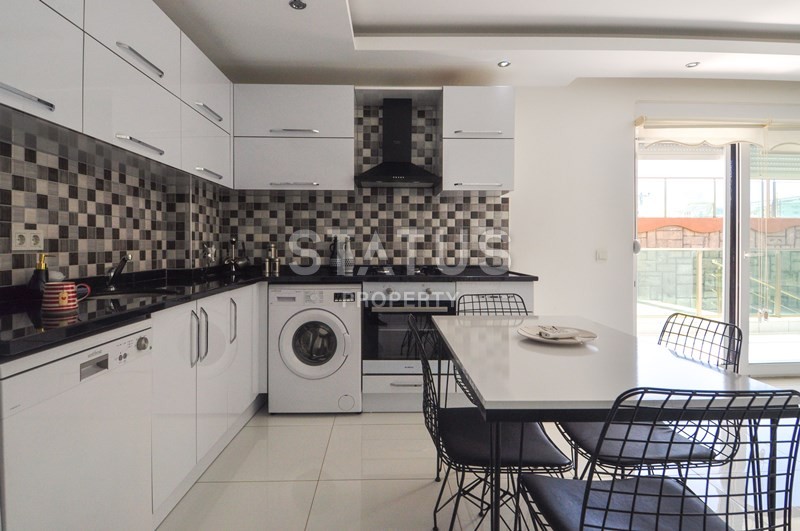 Меблированные апартаменты 1+1 в комплексе с бассейном, Кестель, 65 м2 фото 5