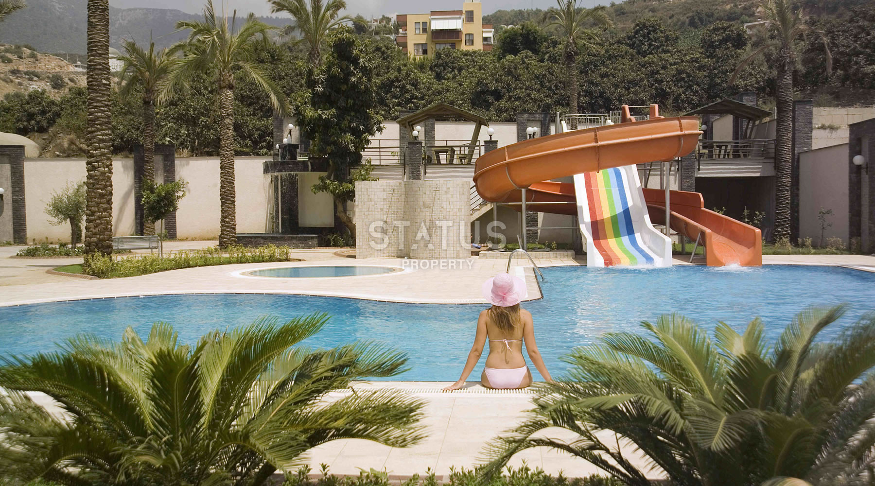 Spacious one-bedroom apartment overlooking the sea and the fortress of Alanya. 100m2 фото 18