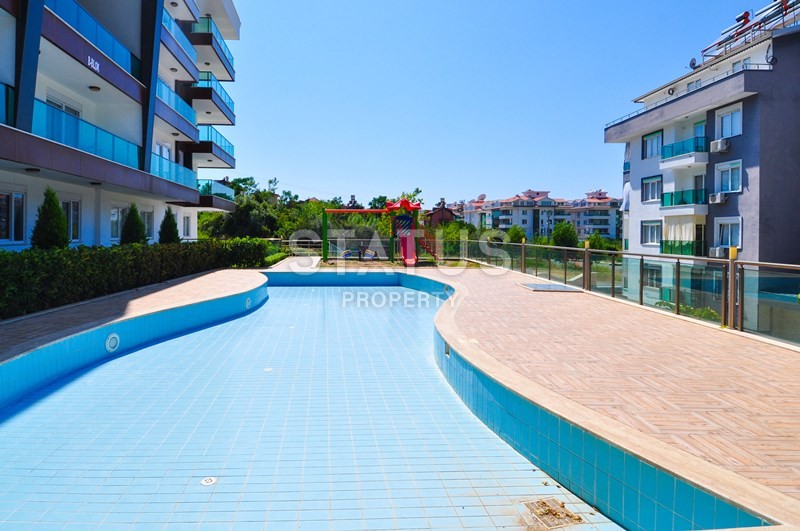 Меблированные апартаменты 1+1 в комплексе с бассейном, Кестель, 65 м2 фото 15