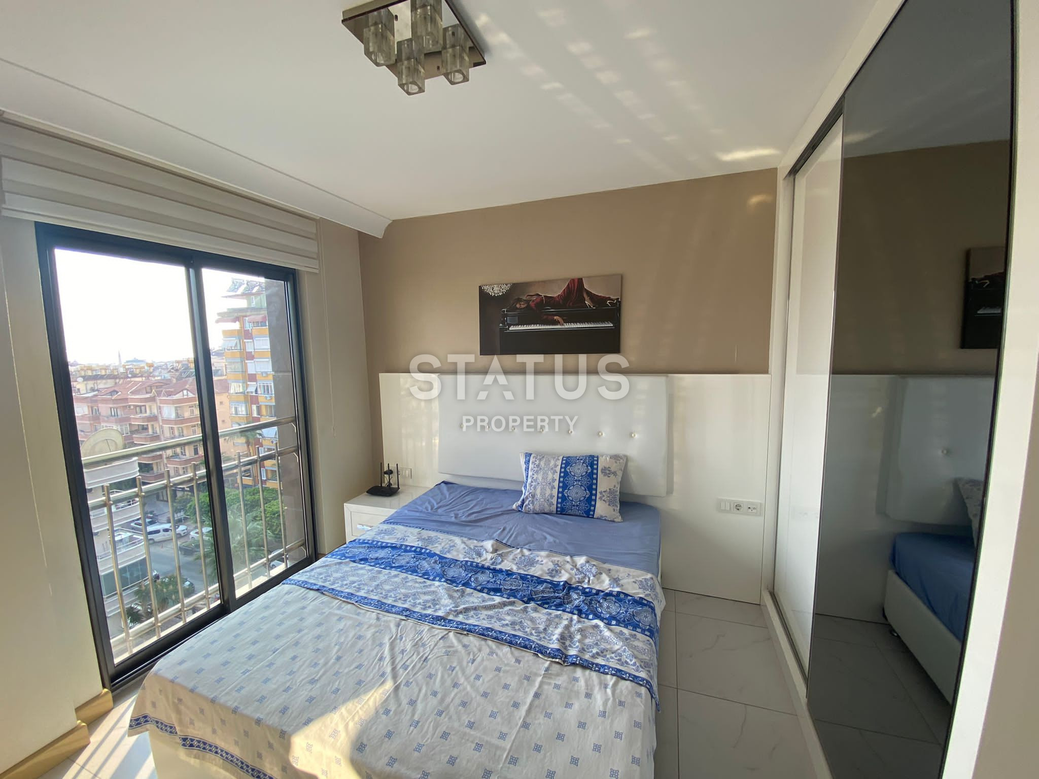 Двухкомнатные апартаменты на Клеопатре в комплексе с отельной инфраструктурой, 54 м2 фото 4